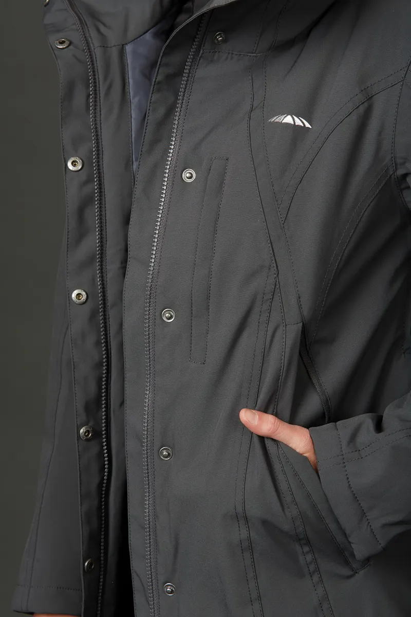 Weatherbeeta Kyla Waterproof Jacket Ladies in Asphalt Grey-1